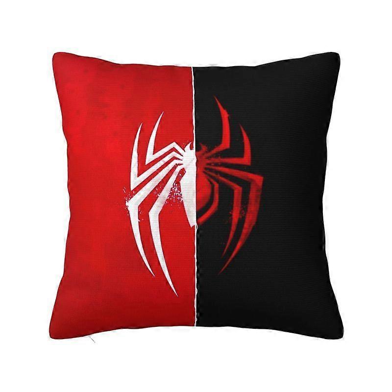 c338 Custom Spider Man Throw Pillow Case cm pour housse de coussin de canapé carré taie d’oreiller en polyester impression double face kjs338