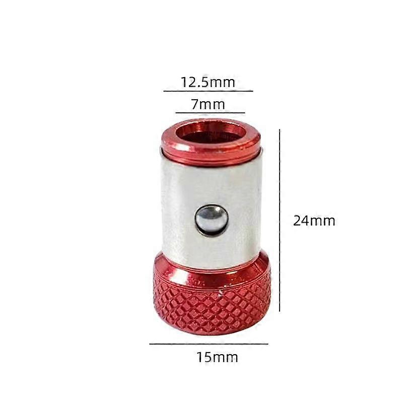 Universal Magnetic Ring for 6.35mm 1/4" Drill Bit Magnet Powerful Ring Strong Magnetizer Electric Screwdriver Bits