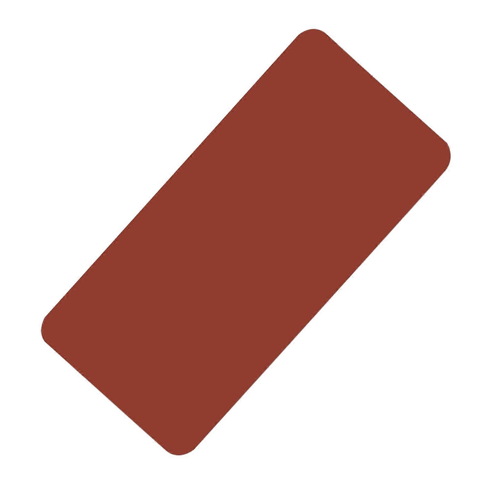 Sewing Machine Foot Pedal Mat Non Slip Reduce Vibration Rubber Sewing Machine Muffling Mat for Home Use 26 X 21cm Brown