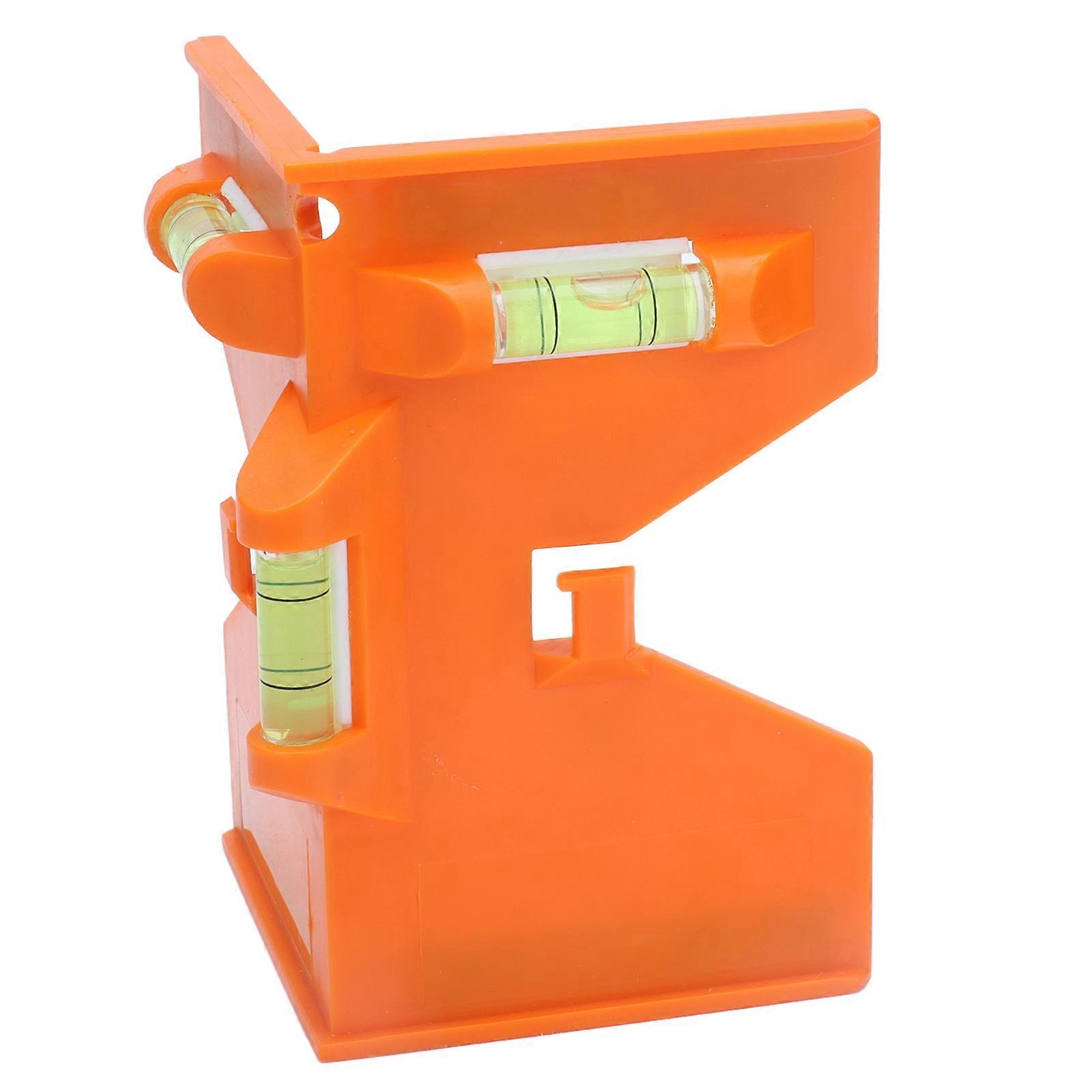 Magnetic Post Level Pipe Post Leveler Meter Fixed Pipe Angle Meter for Pipe Wooden Column Installation