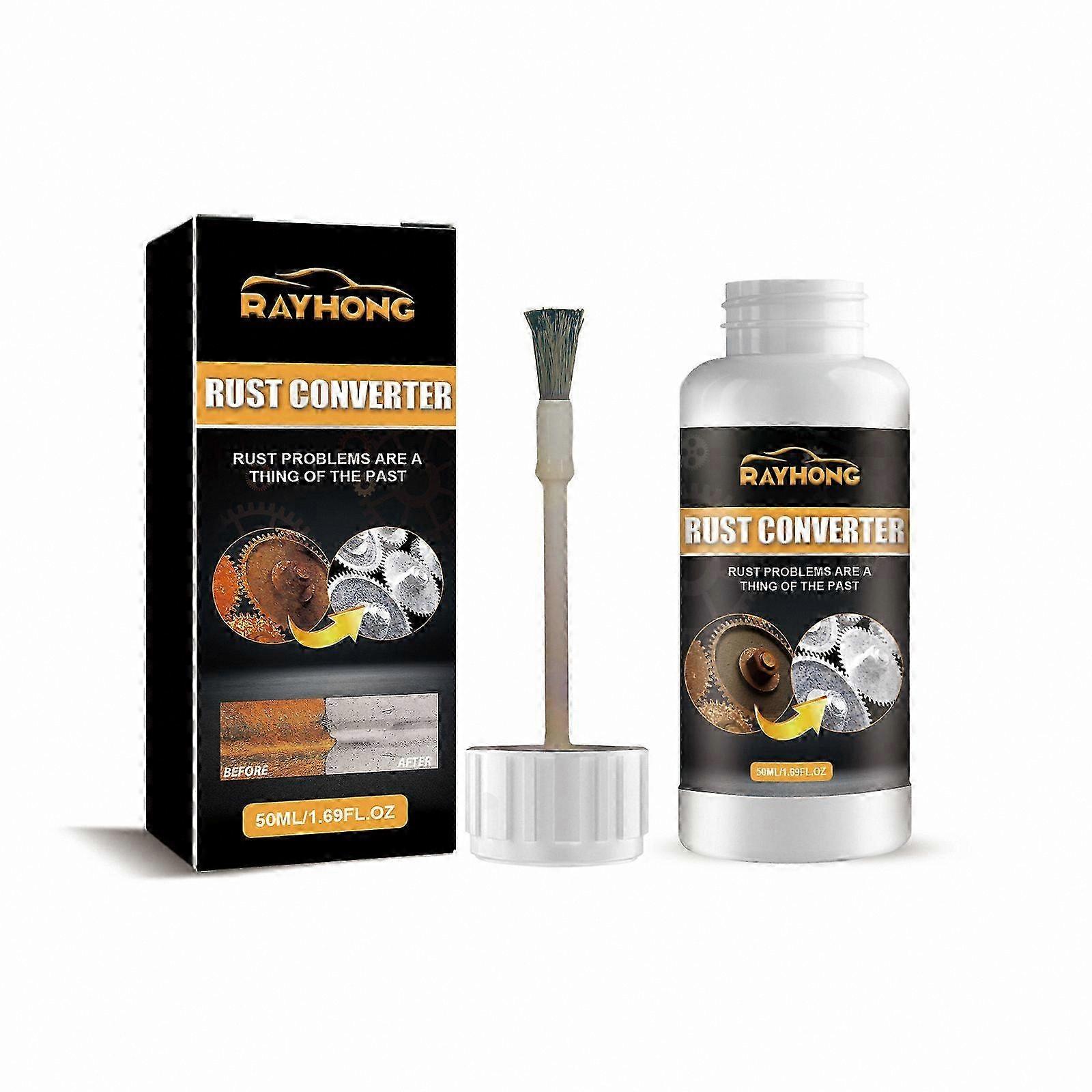 Anti-Rust Paint & Primer with Brush, Rust Conversion & Corrosion Protection Solution