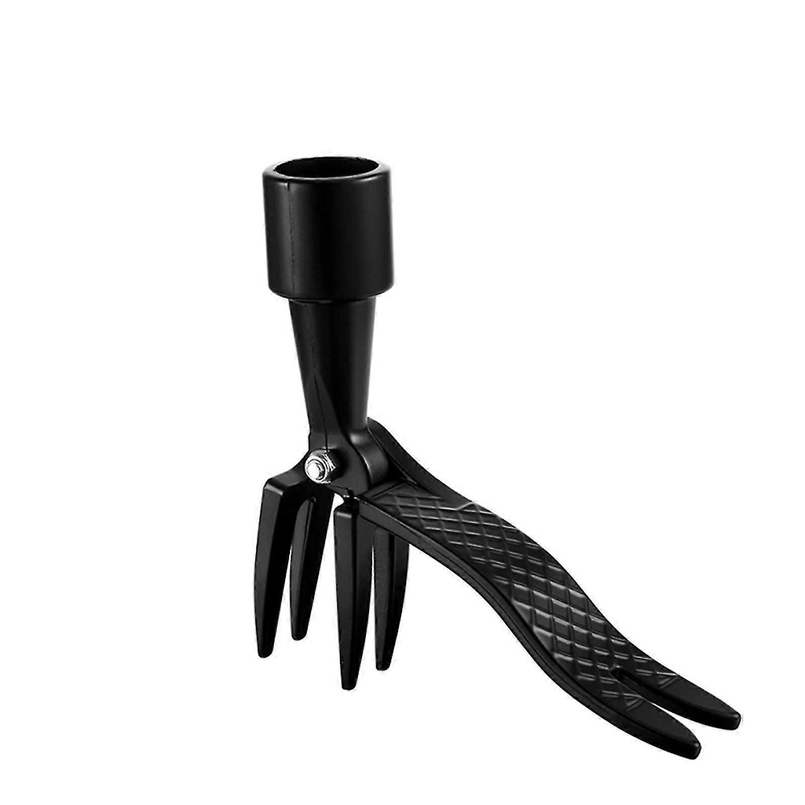 suitable for stand up weed puller with 4-claw labor-saving planting accessory for courtyard