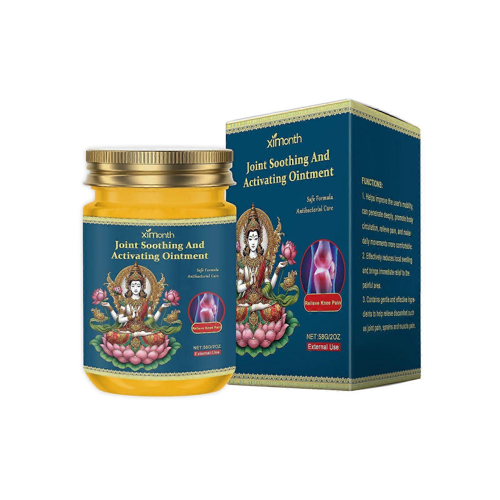 Ximonth Joint Care Cream Is Applied Externally To Relieve Discomfort In Joints And Knees. It Is A Gentle Massage Cream