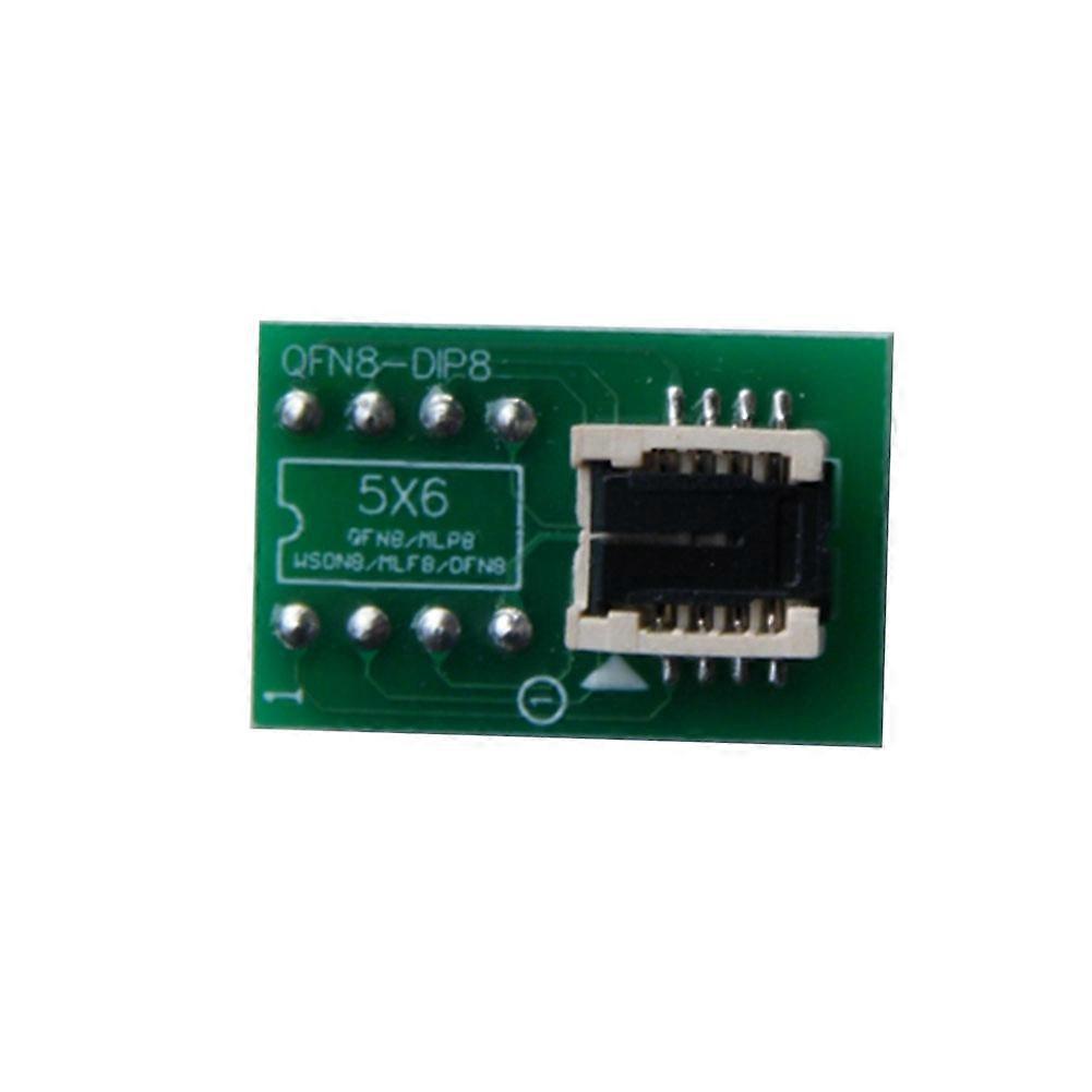 QFN8/WSON8/MLF8/MLP8/DFN8 TO DIP8 for CH341A TL866Ii Plus RT809H/F T48 T56 EZP2023 Programmer, 6X5mm