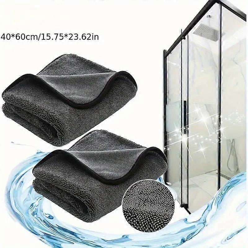 Reusable Microfiber Bath Towel, Super Absorbent Cleaning Cloth for Shower, Bathtub, Tiles, Essential Home Cleaning Tool, Perfect Graduation 