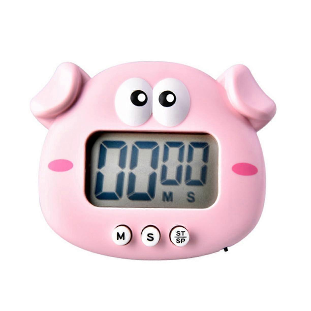 2 Pack Digital Kitchen Timer with Magnetic Back, Loud Alarm for Cooking, Study and Classroom Use