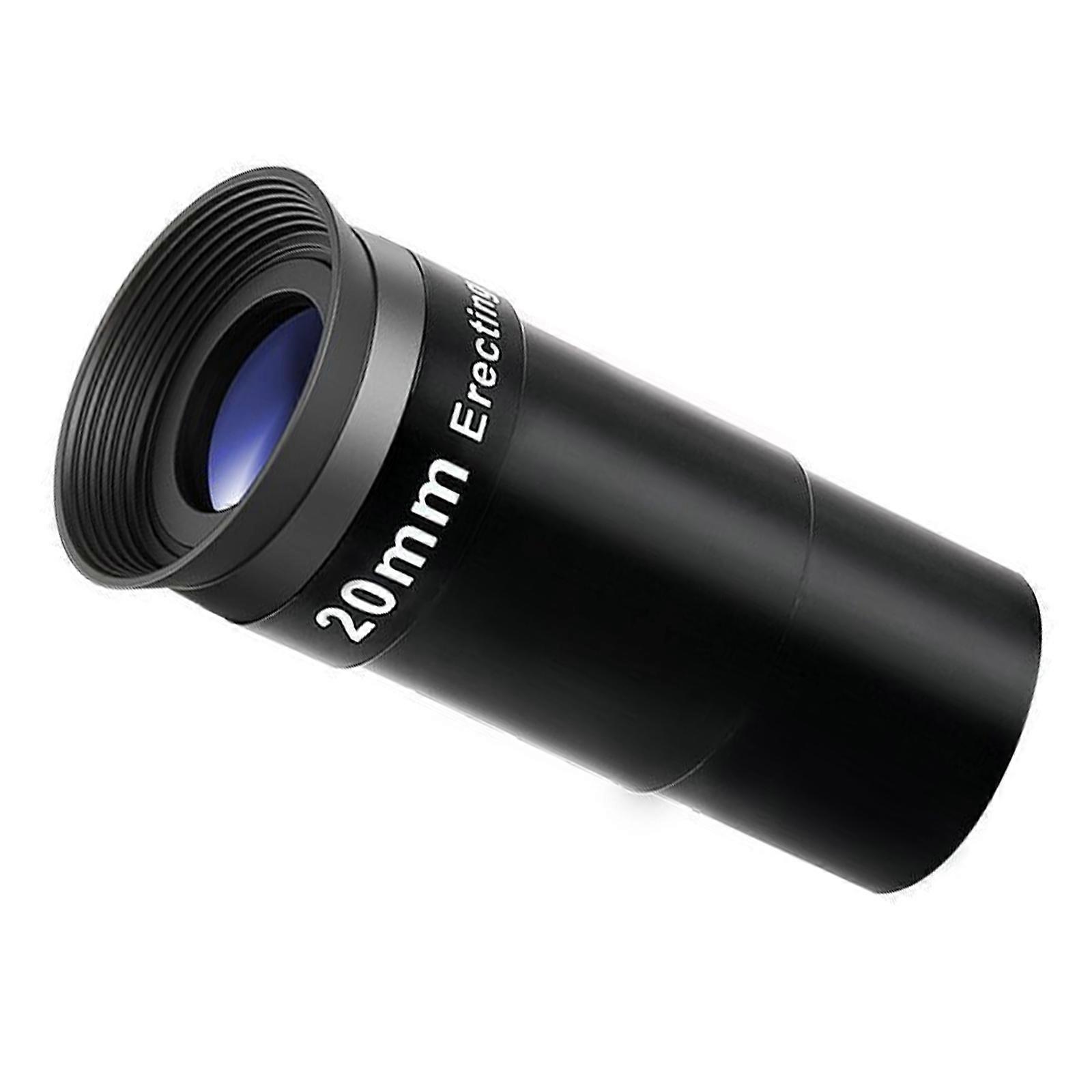 Wide Angle 20mm Telescope Eyepiece Erect, Multiple Coated for Enhances Claritys Multicolor