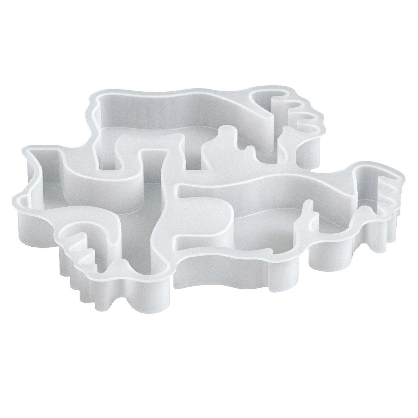 3 Shape Moose Silicones Mold Christmas Theme Candle Making Craft Baking Tool for Chocolate Fondant Soap Cake Crafting Multicolor