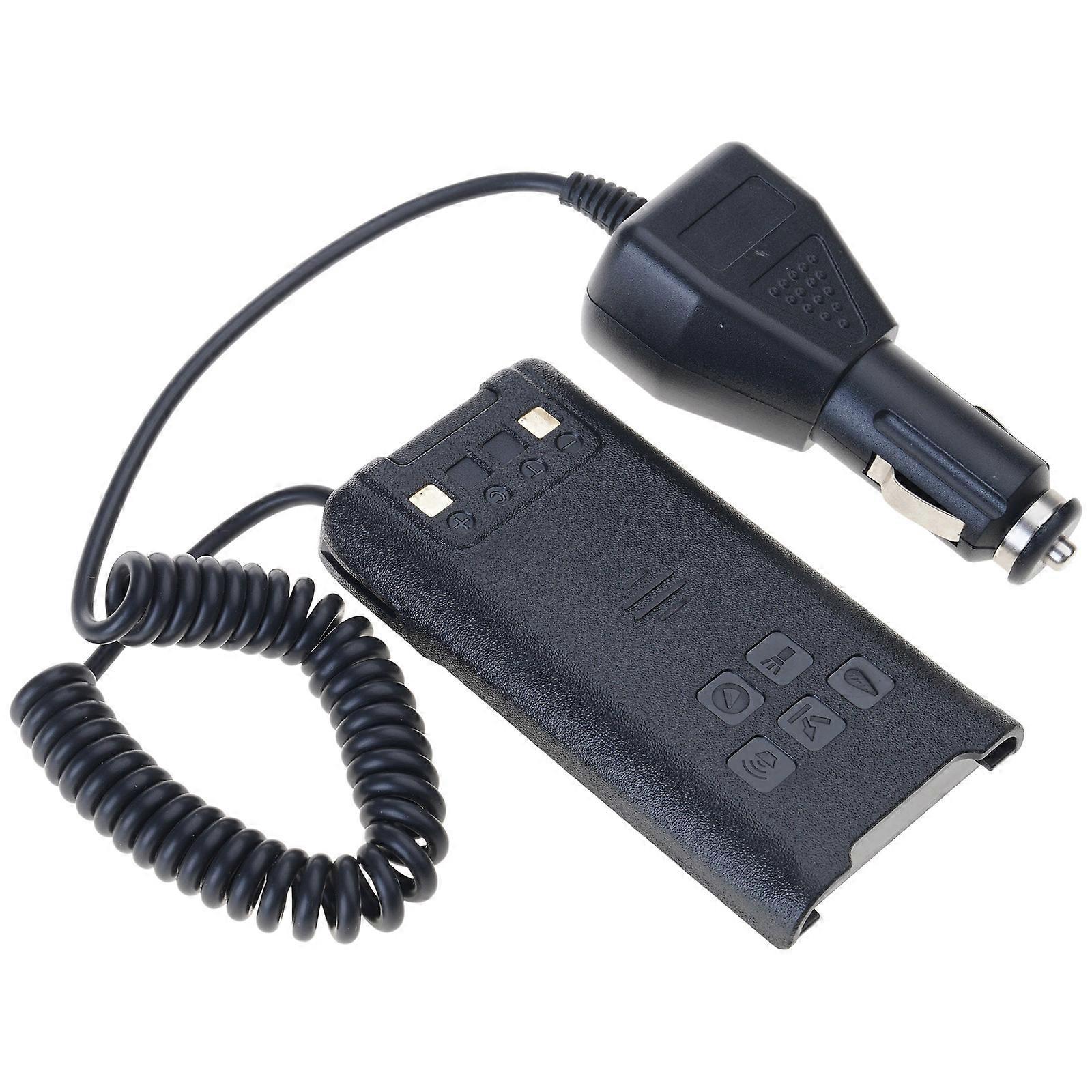 Upgrades Car Battery Adapter Convenient Car Battery Eliminate Ensures Continuous Communication for UV9R UV9RPLUS Multicolor