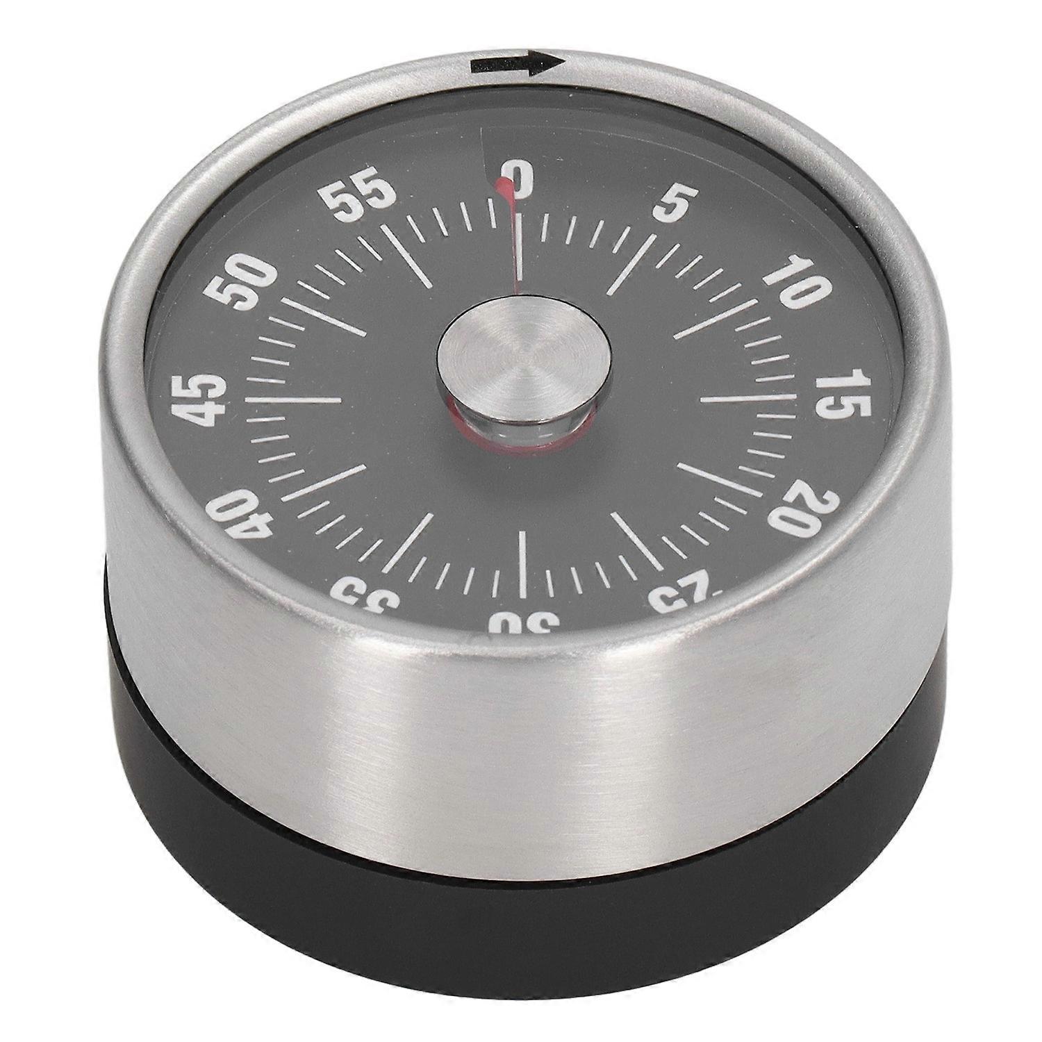 Magnetic Timer Magnet Design Stainless Steel 70db Alert High Accuracy Visual Timer for Kitchen Cooki