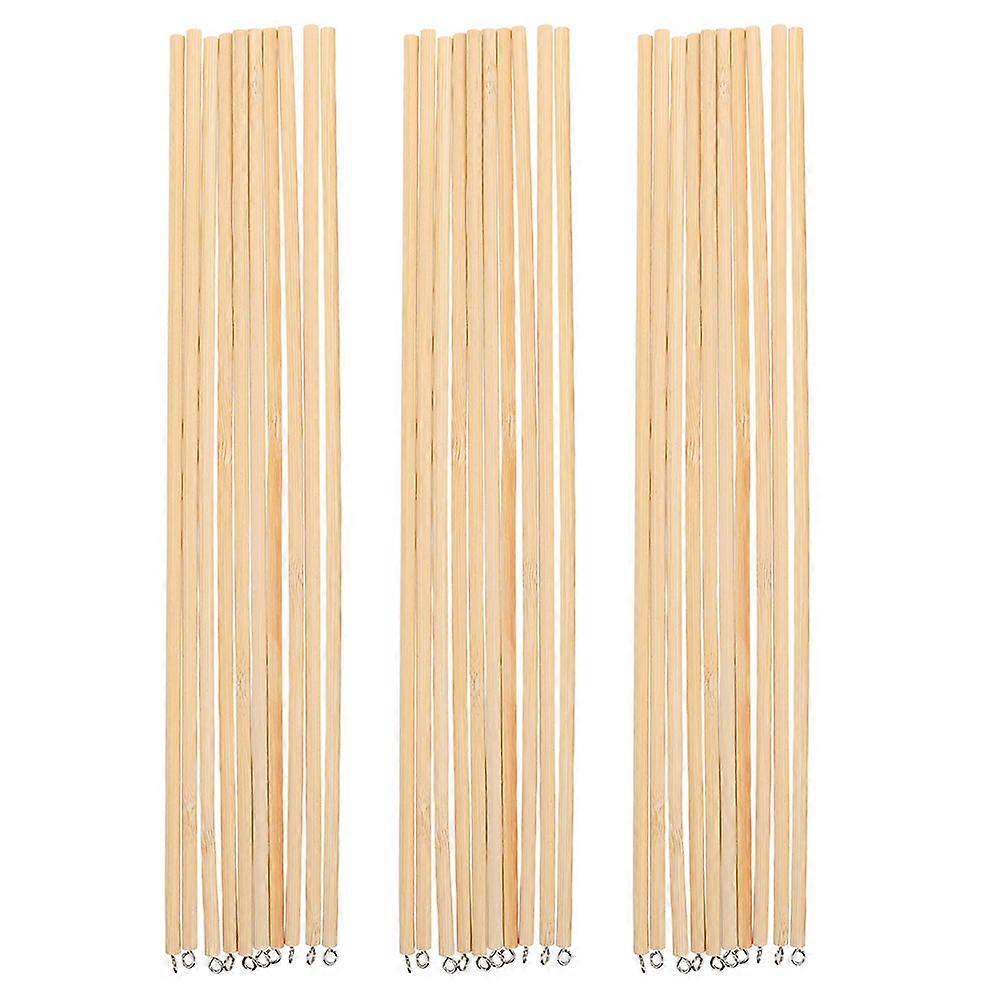 Puppet Stick Accessories Wooden Rods for Puppet Arm Positioning 30Pcs Beige