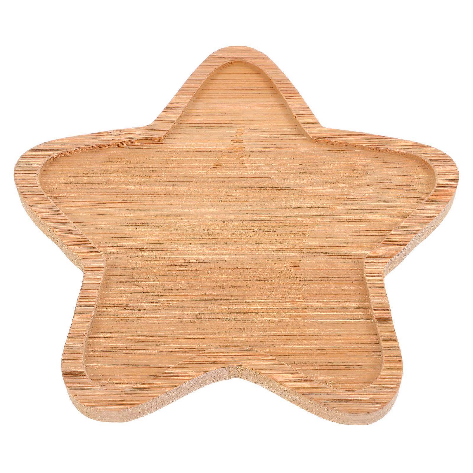 Mosaic Craft Base Wooden Star Shape Coaster for DIY Projects