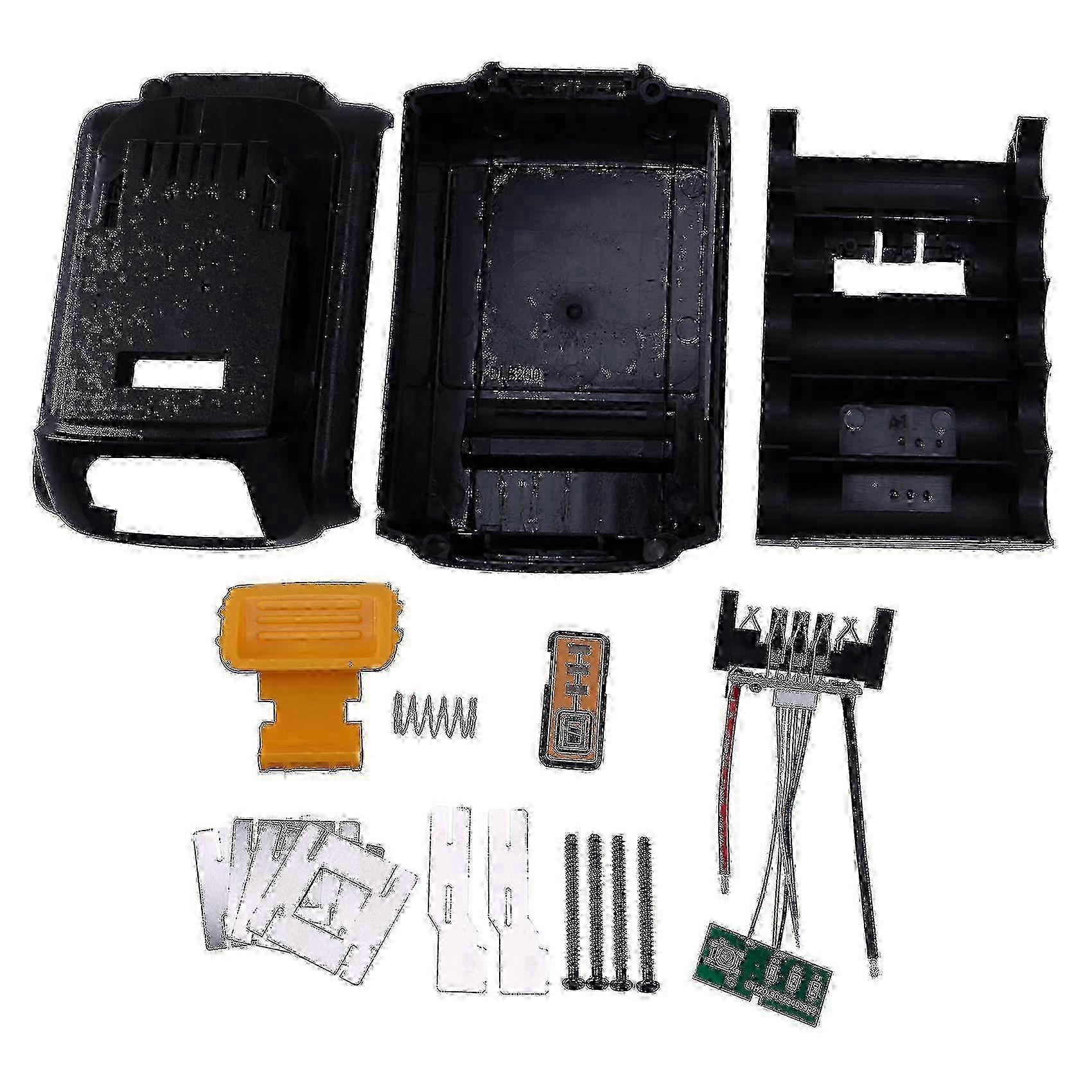 Replacement Plastic Case Kit for xjCompatible 10 Core 18v/20v Li-ion Batteries with Dcb180 Battery Shell