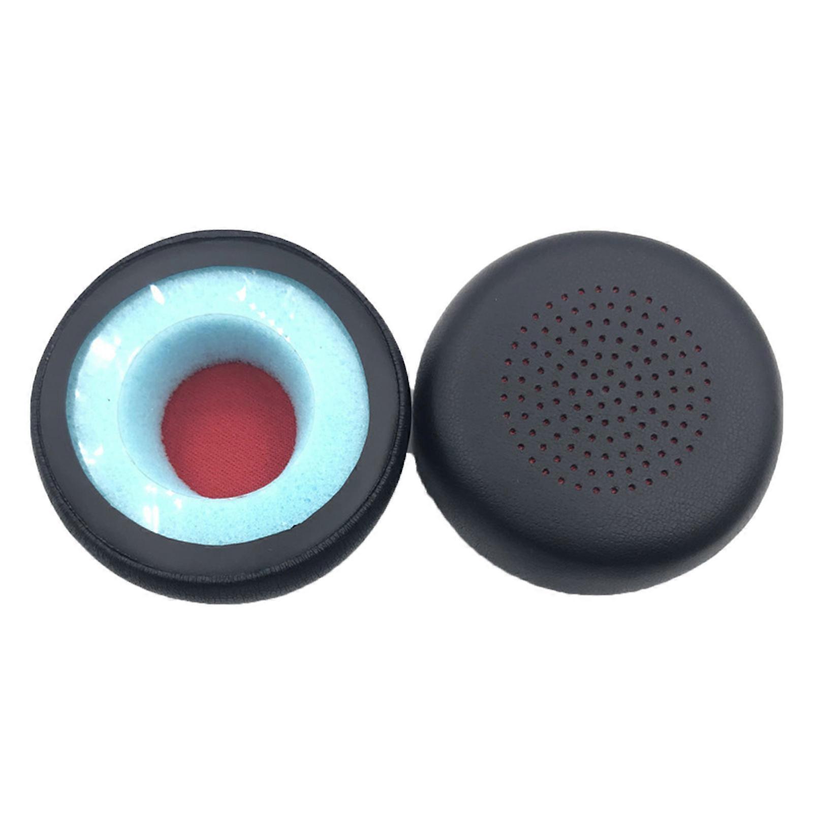 ボイジャー用ソフトイヤホンチップイヤパッドUC B825 / BLACKWIRE 5220 5210 7225イヤホンスポンジカバーイヤーマフレッドメッシュ生地