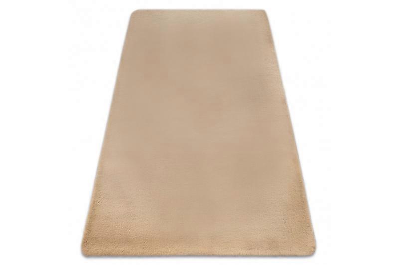 Carpet BUNNY macchiato dark beige IMITATION OF RABBIT FUR