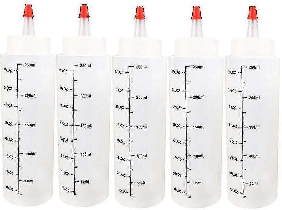 2025 5 Pieces 250 Ml Dropper Bottle Liquid Bottle