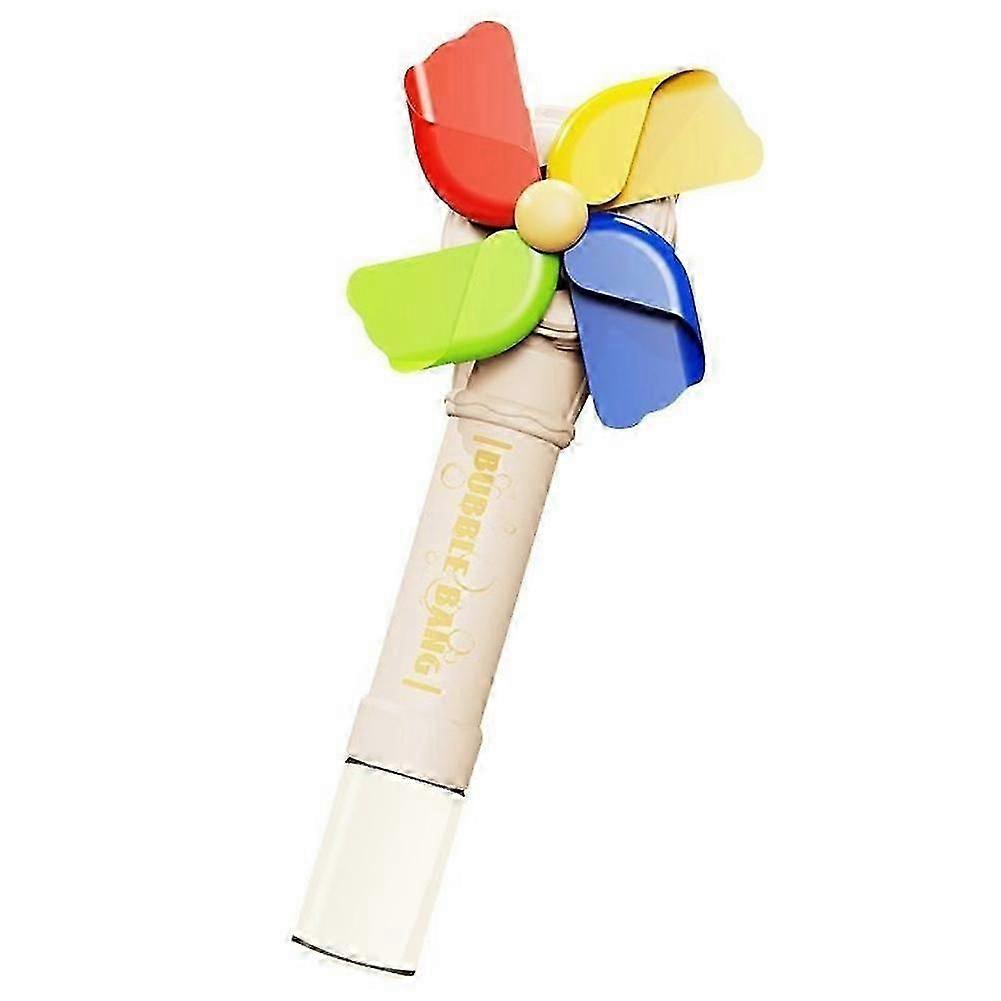 Electric Windmill Bubble Stick Children's Toy Fully Automatic Rotation