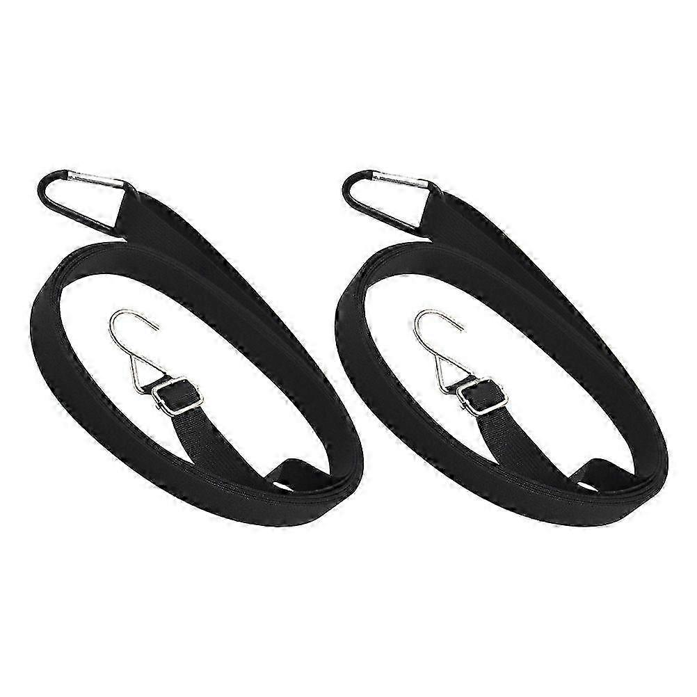 2pcs Practical Car Cover Straps Windproof Elastic Rope Protective Fixing Rope