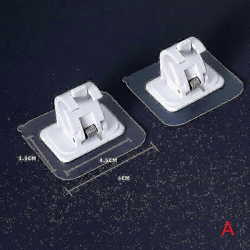 4 Πακέτο ρυθμιζόμενο αυτοκόλλητο στήριγμα ράβδου κουρτινών - χωρίς γάντζους σφιγκτήρα τρυπανιού για παράθυρα