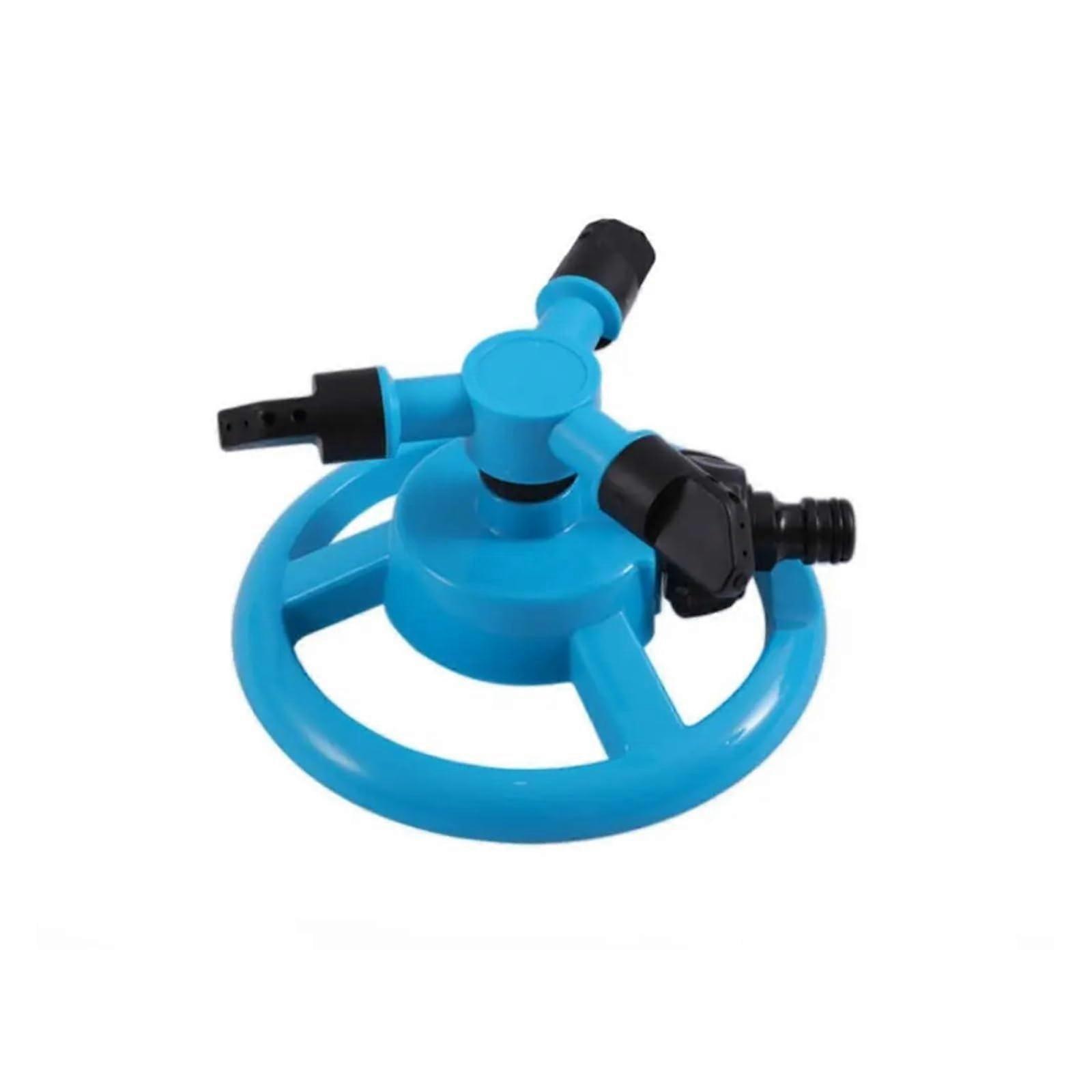 360 Degree Adjustable Garden Sprinkler for Lawn and Plants with Multiple Spray Modes Blue