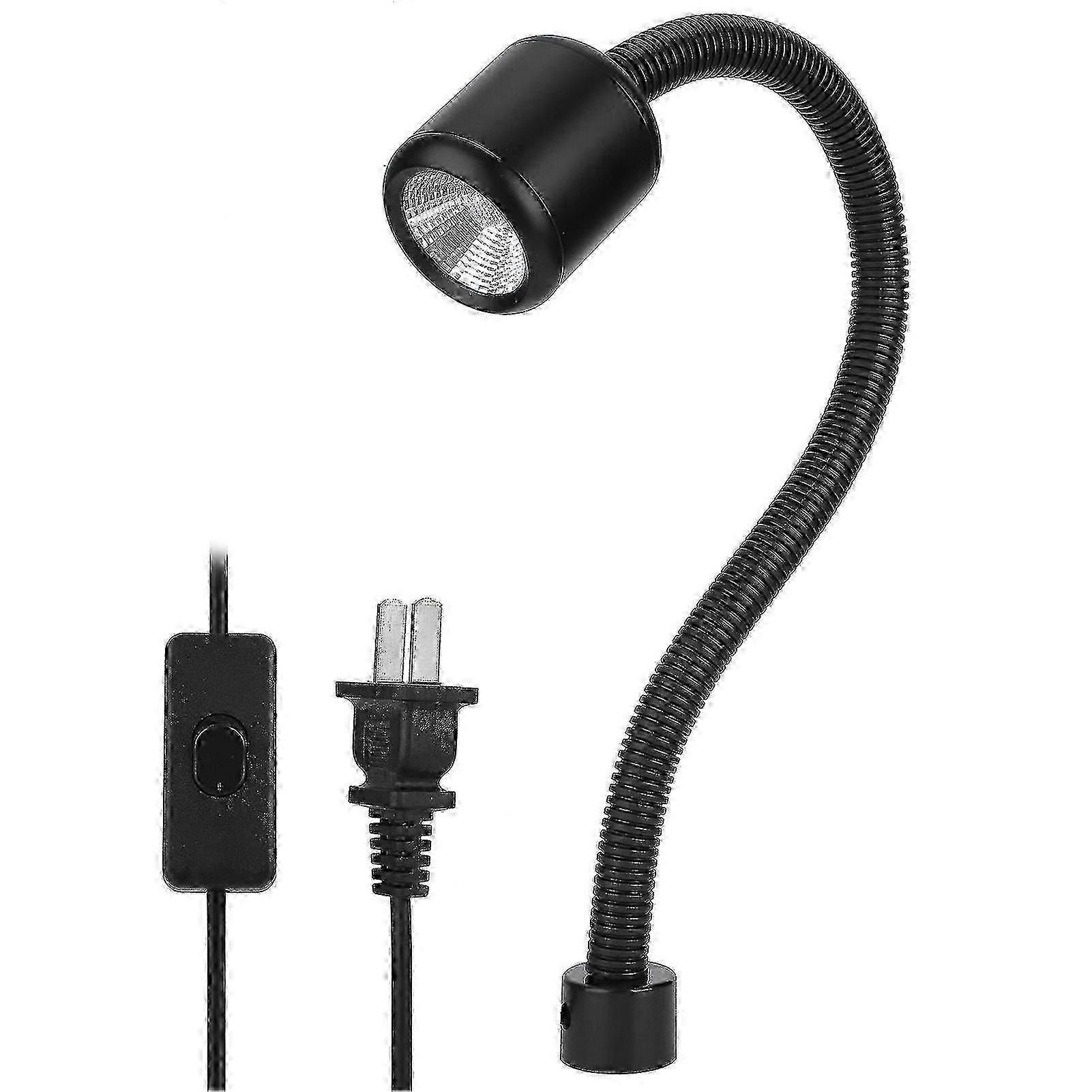 x 12w Led Magnetic Work Light Flexible Gooseneck For Machine Tools Lathe Industrial Lighting Us 110?220v
