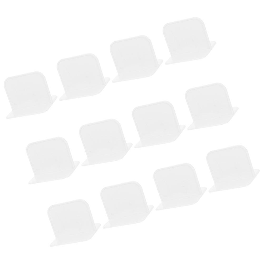 12Pcs Adhesive Playpen Stabilizer Clips for Child Safety in Play Areas with Durable Abs Material