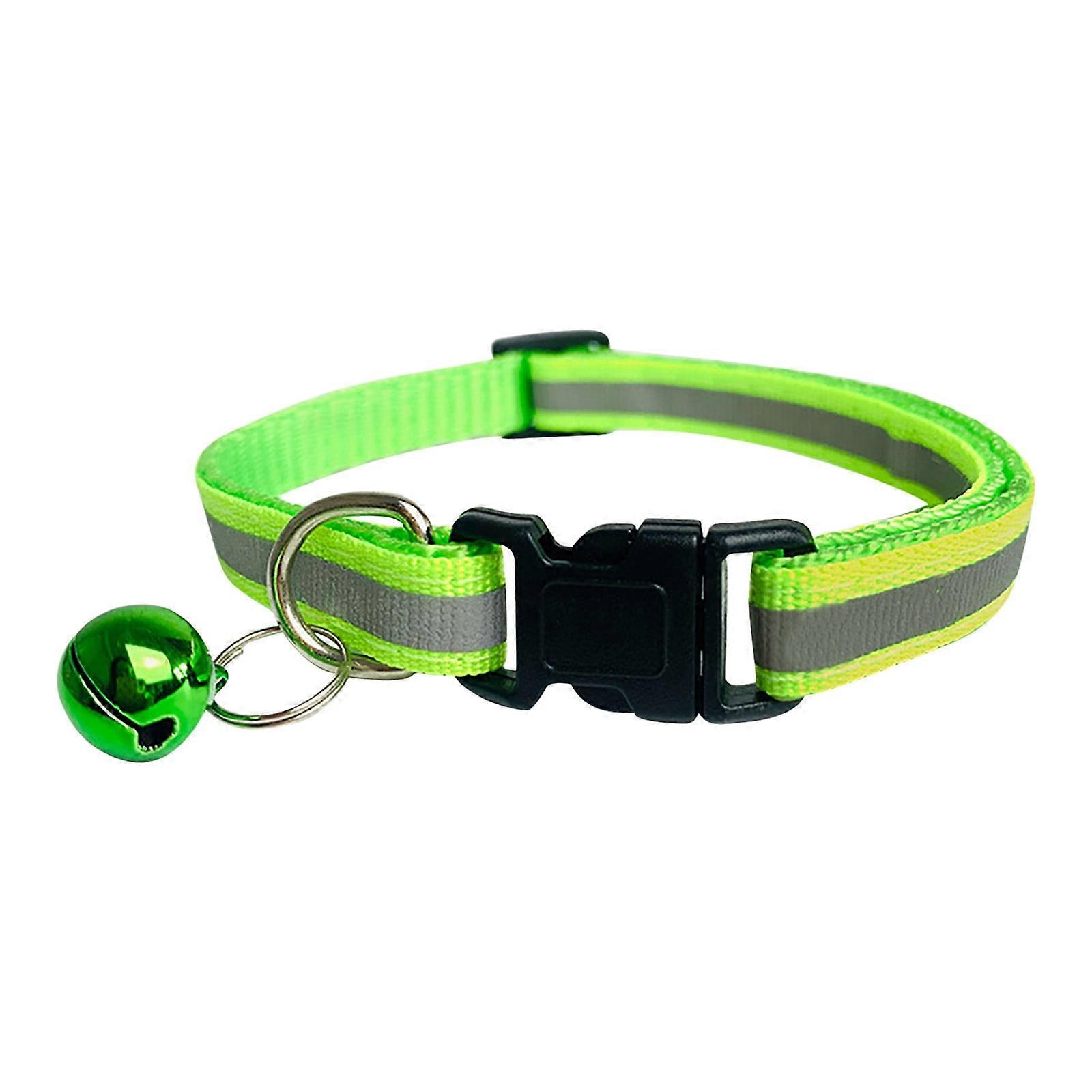 Reflective Cat Collars Safety Quick Release With Bell- Adjustable 19-32cm