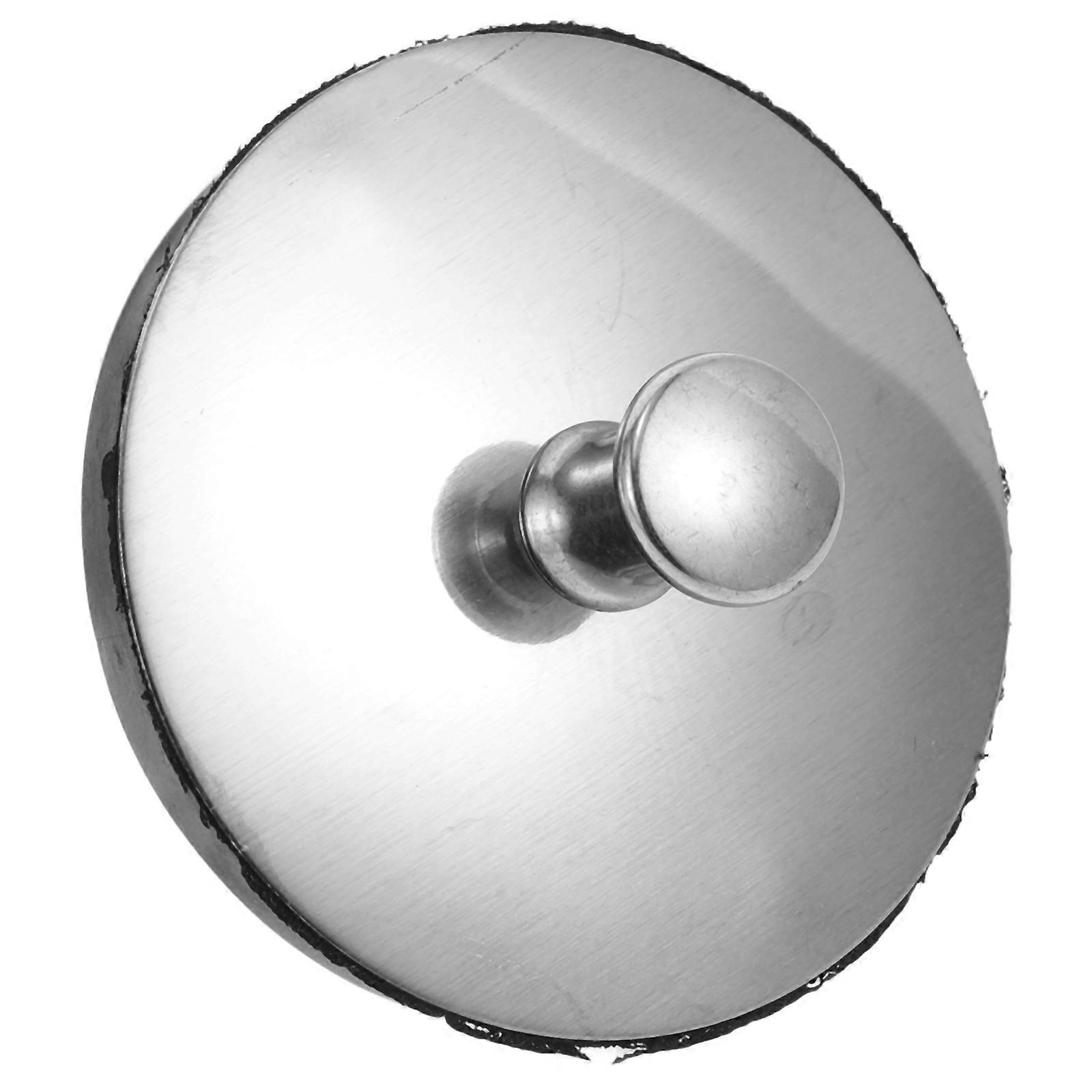 Silver Sink Drain Stopper For Home Use In Kitchen Basin Leakproof 1Set