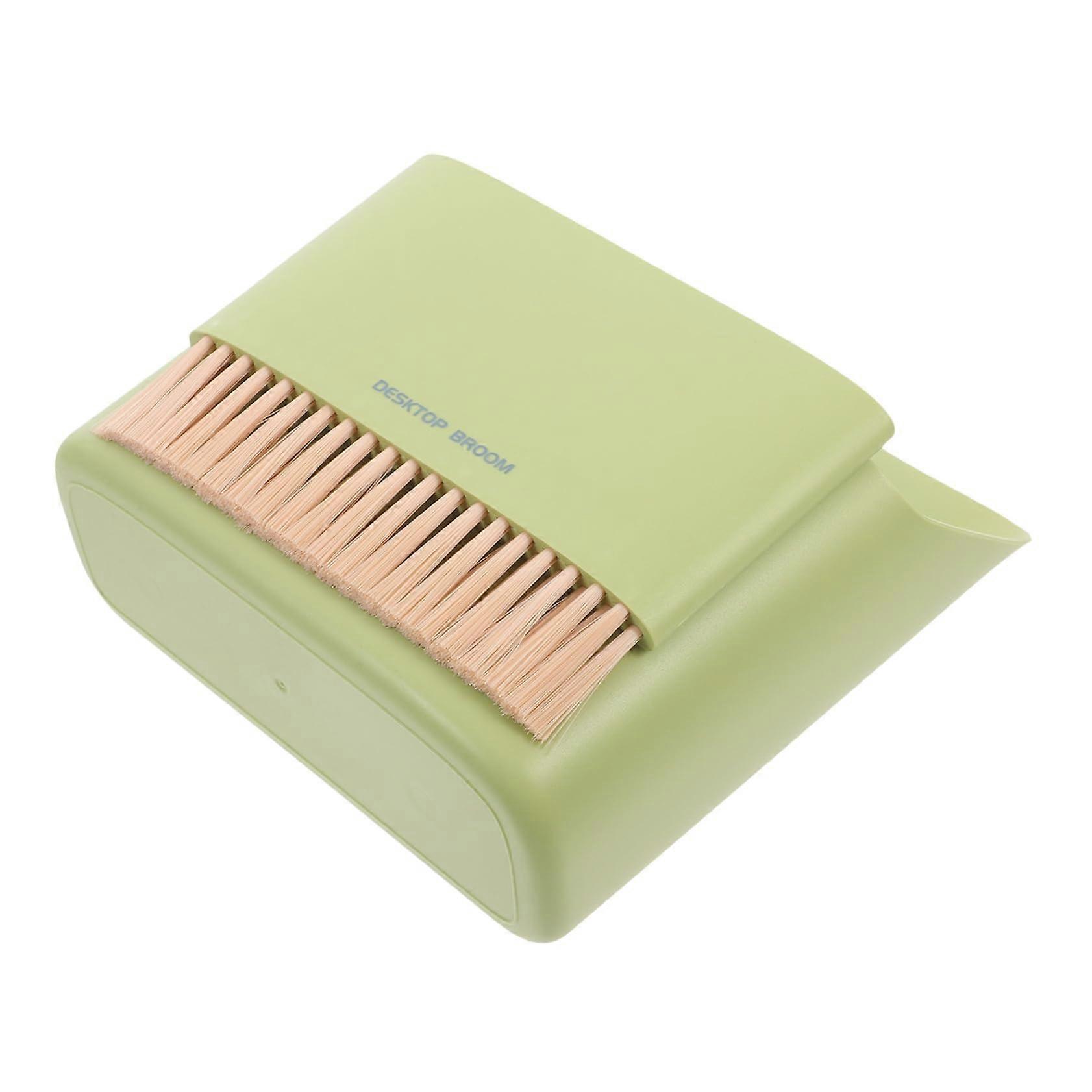 Mini Broom and Dustpan Set Handheld Desk Brush for Home Office Car Keyboard Vent Cleaning