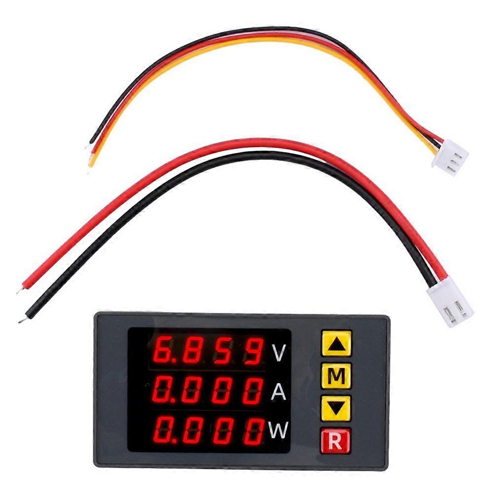 BM730 Digital Voltmeter Ammeter Wattmeter DC0-100V 10A 1000W Voltage Current Detector Tester Energy Meter Power Meter