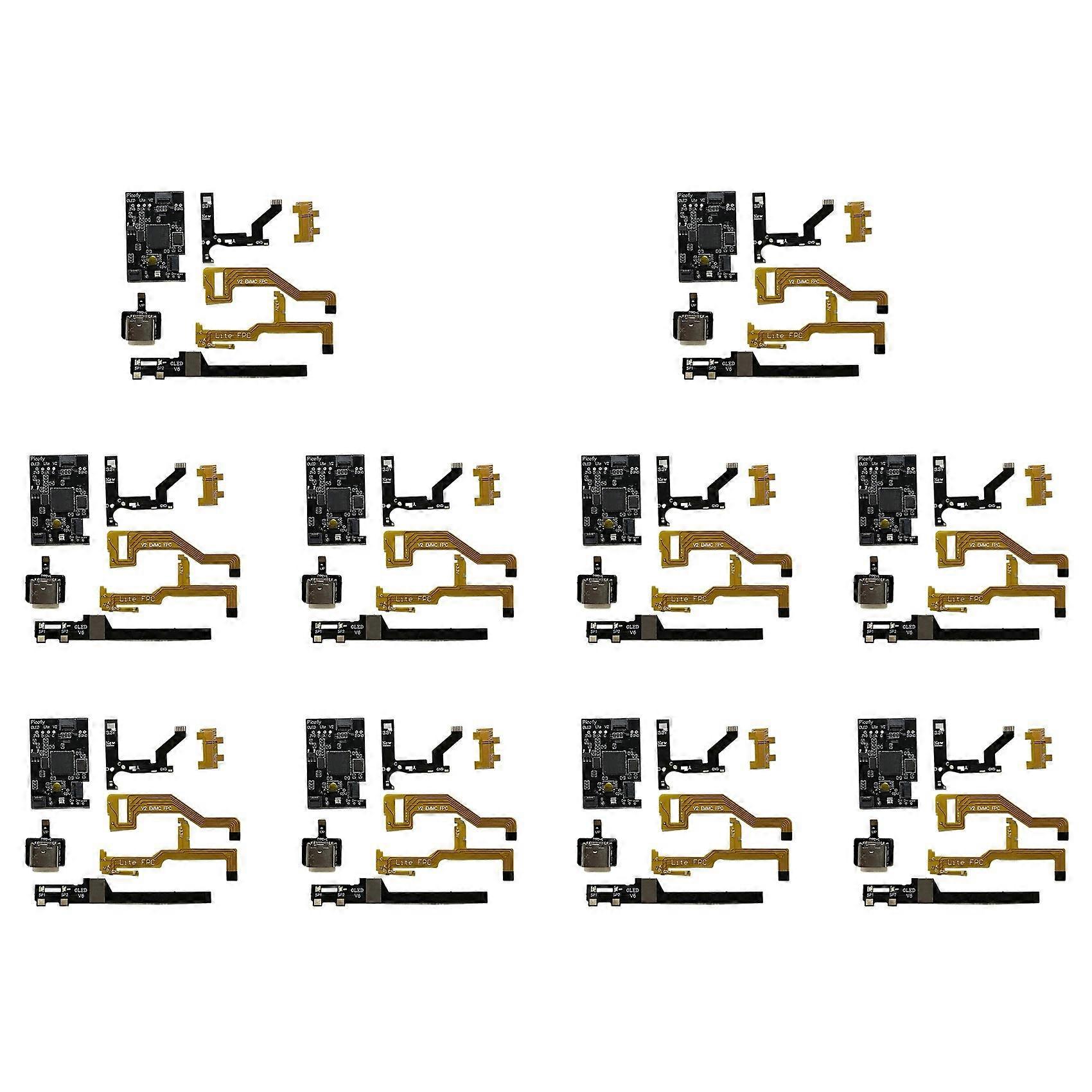 10X Hwfly Picofly for Raspberry Pi RP2040 Chip Support Picofly Oled /Lite/V2 Console Upgradable Flashable