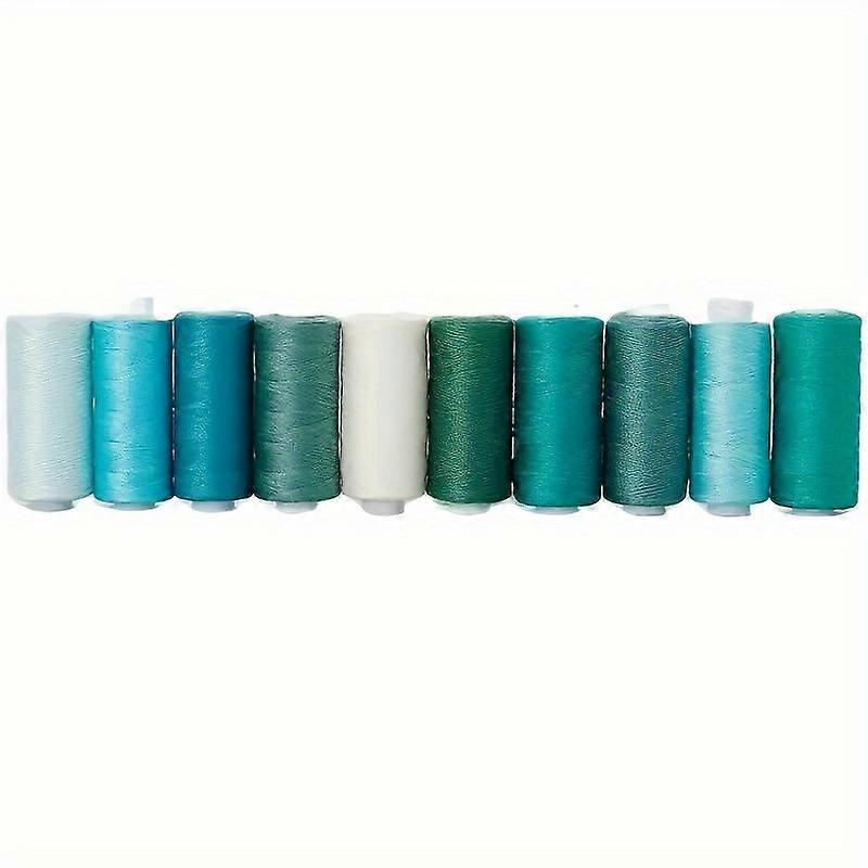 Home DIY Sewing Machine Small Hand Sewing Thread 100 Colors  402 Sewing Thread 400 Yards 10 Color Polyester Fiber Thread