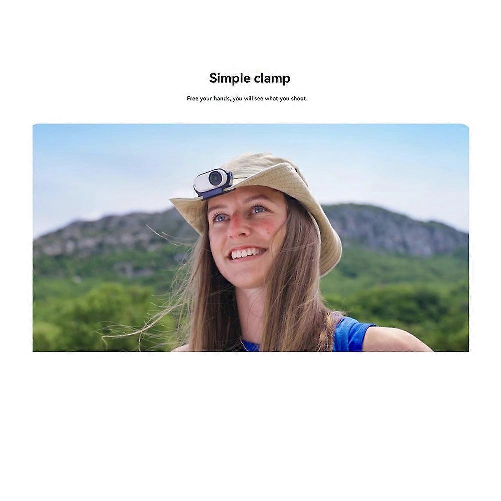 For GO 3S / GO 3 Clip Mount Hat Clip Quick Release Clamp