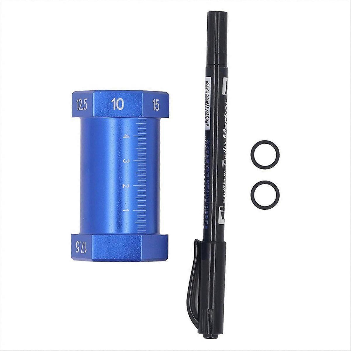 Horizontal Alignment Scribing Tool for Eyeglass Frame Lining