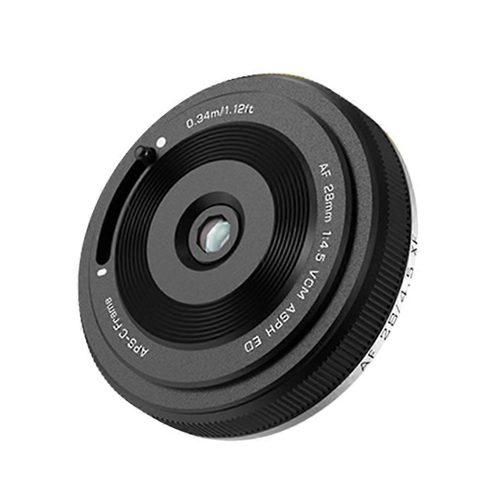 VILTROX AF 28mm F4.5 Autofocus Lens for Fuji XF Mount Full Frame Ultra-Thin Design Ideal for Photography