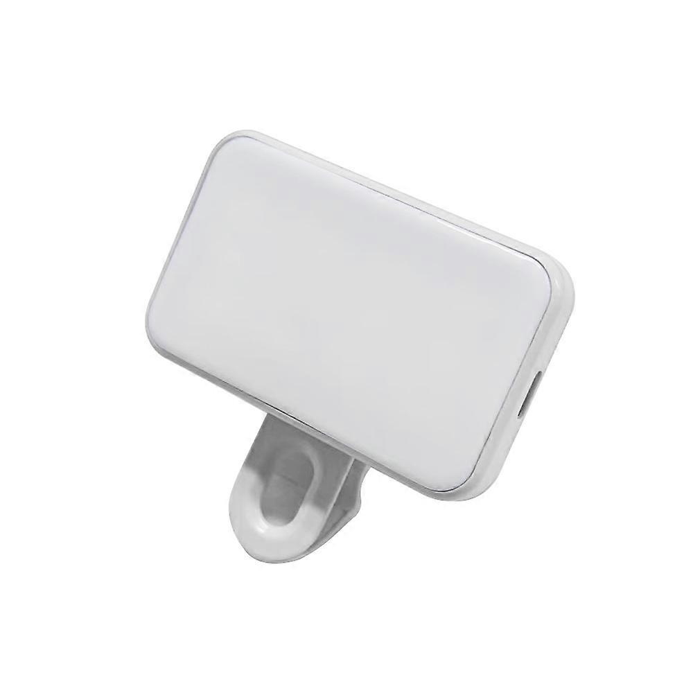 Mini Rechargeable Selfie Fill Light 3 Color Modes Adjustable Brightness Clip For Mobile Phones & Computers On LED Lights