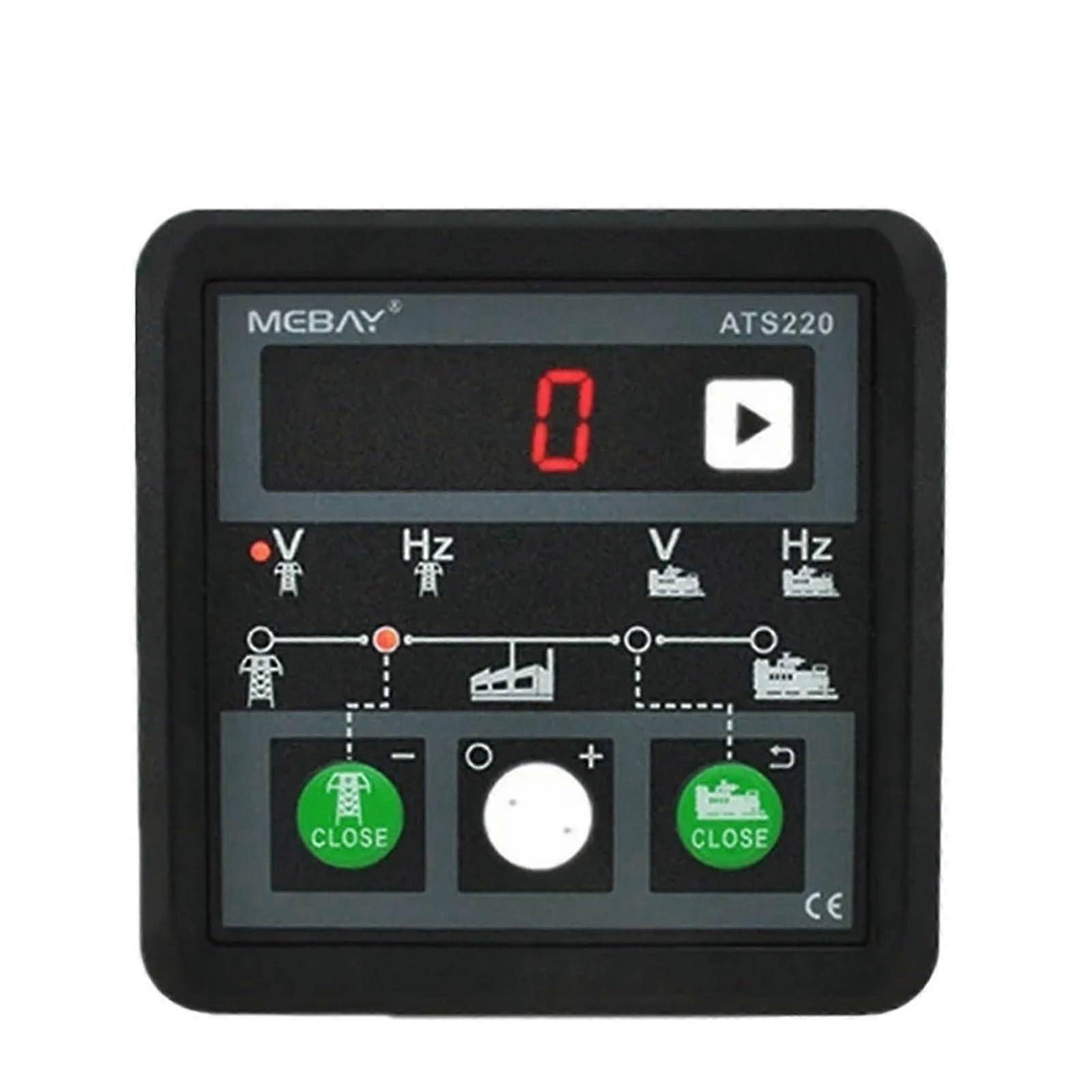 ATS220 Generator ATS Controller with Dual Mode and LED Display for Automatic Transfer Switch