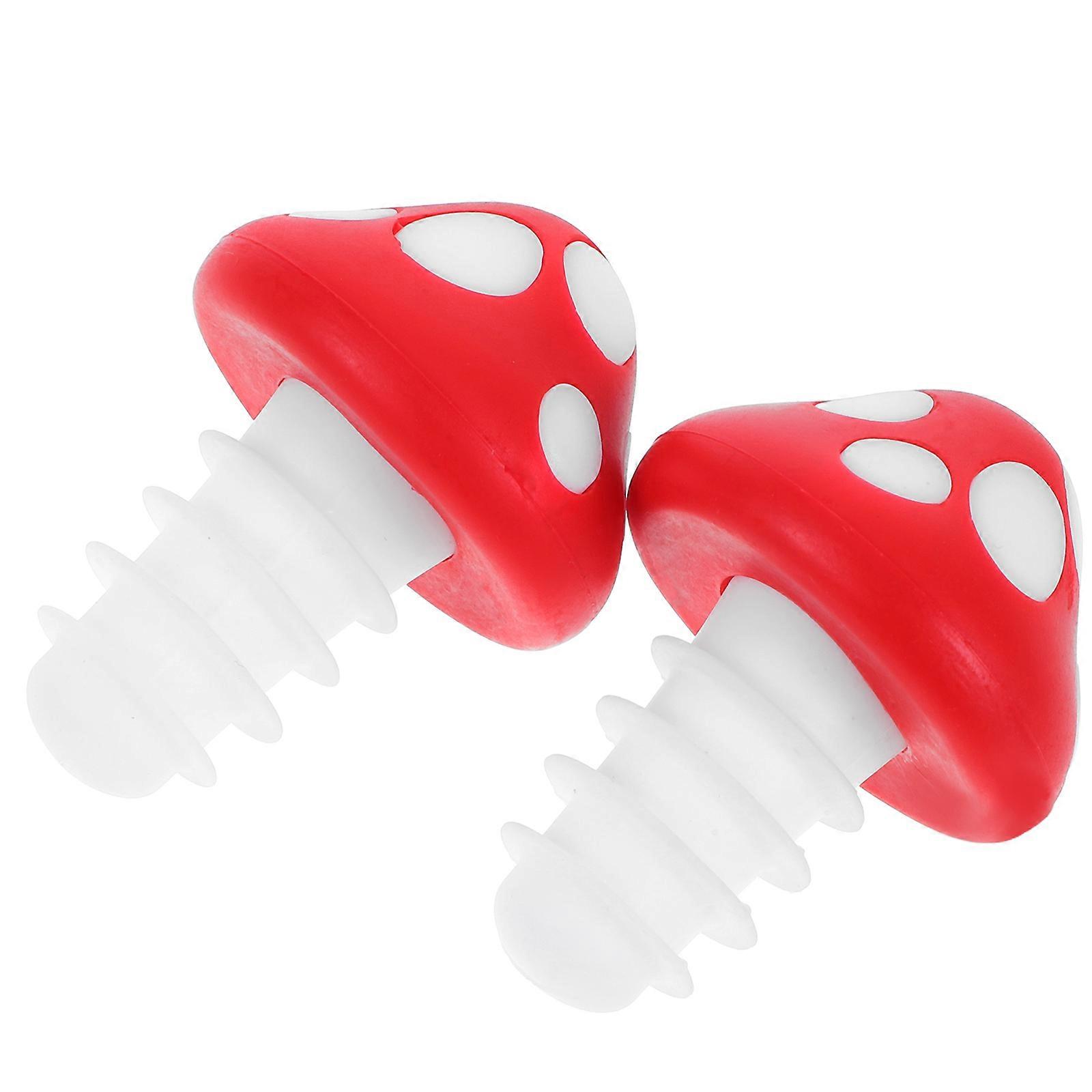 Stylish Mushroom Silicone for Freshness 2Pcs