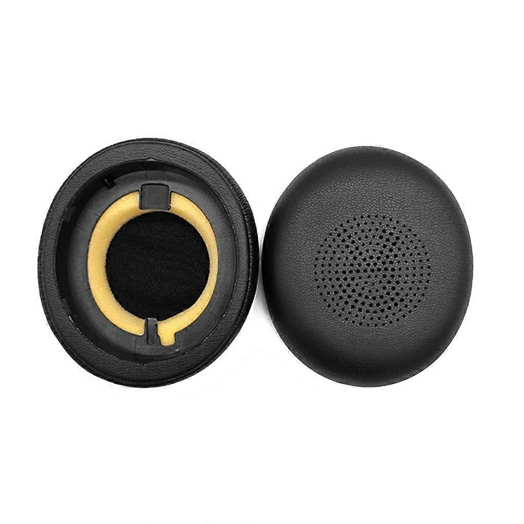 Earpads Leather Replacement Cushions Black for Evolve 2 40 45H Headphones