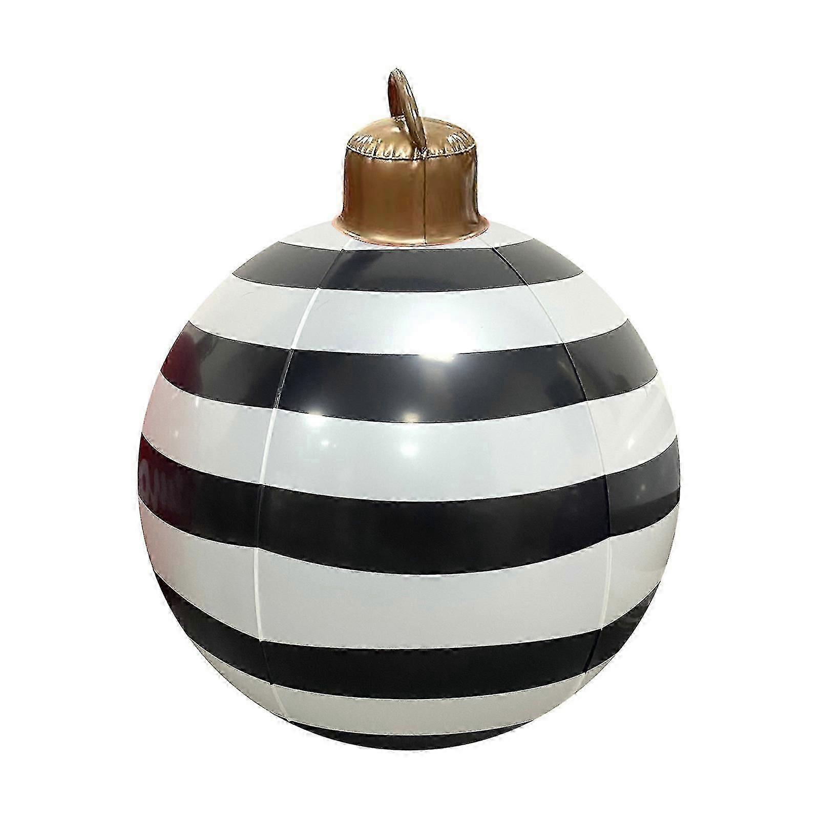 Ekstra store PVC oppblåsbare julekuler, julepynt klaring ball