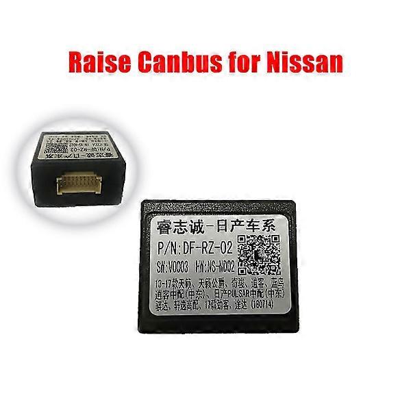 Adaptor cablaj radio auto cu decodor Canbus pentru Qashqai X-Trail, player video multimedia, Android {Db} braise canbus