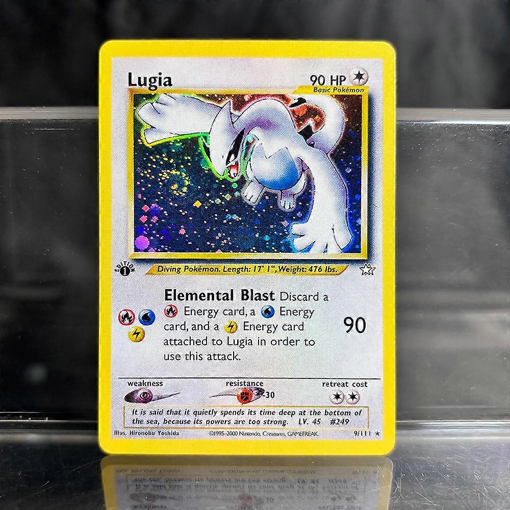 Holografiske PKM enkeltkort Charizard EX Pikachu 1. utgave Neo Mewtwo PTCG proxykort samling kampkort leker gaver