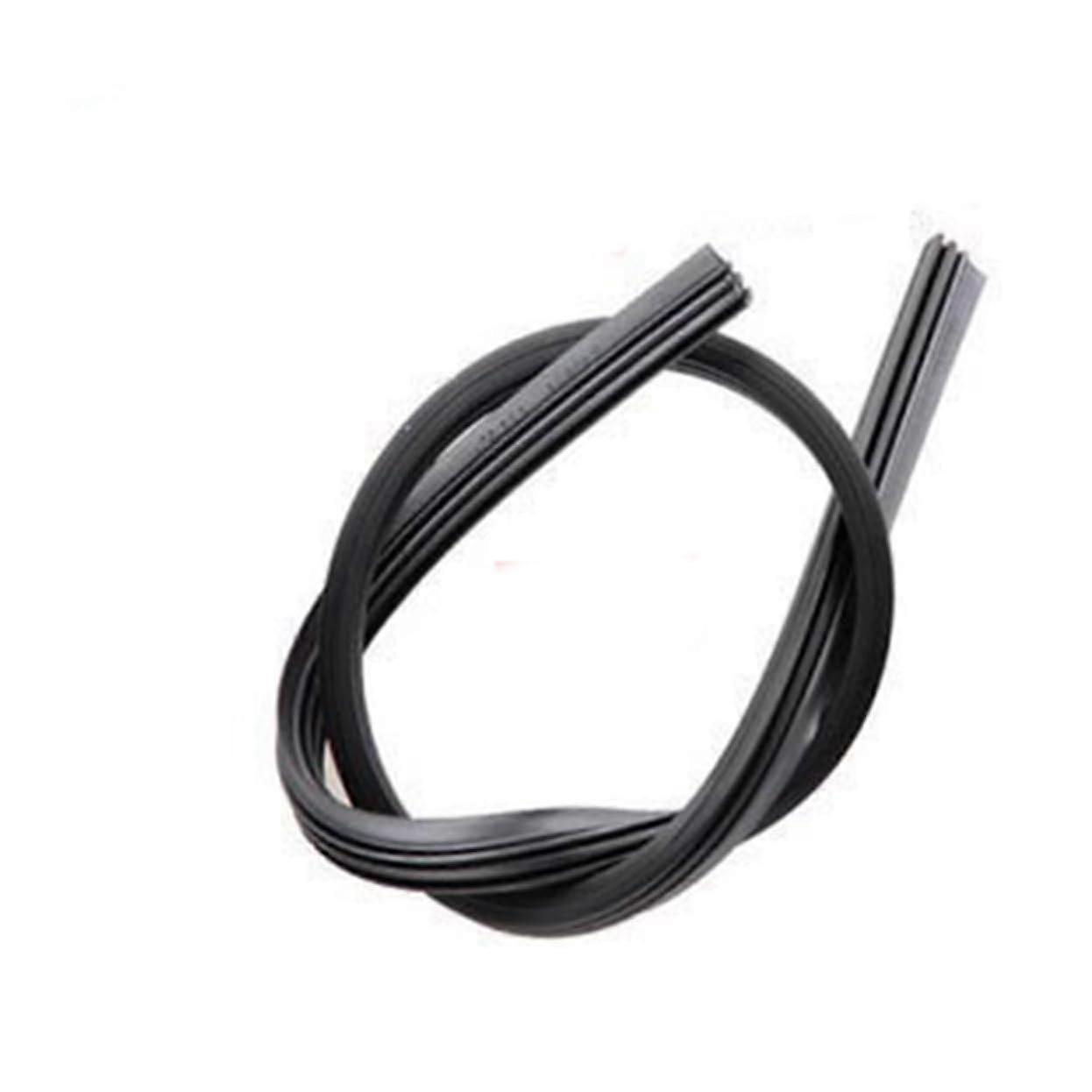 10Pcs Wiper Blades Rubber Strips Universal Refills for Car Windshield, MultiSize, Easy Install