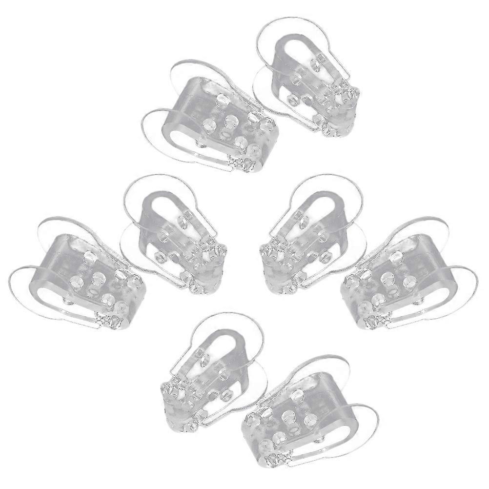 Transparent Toe Separator Professional Bunion for Foot Use 8Pcs