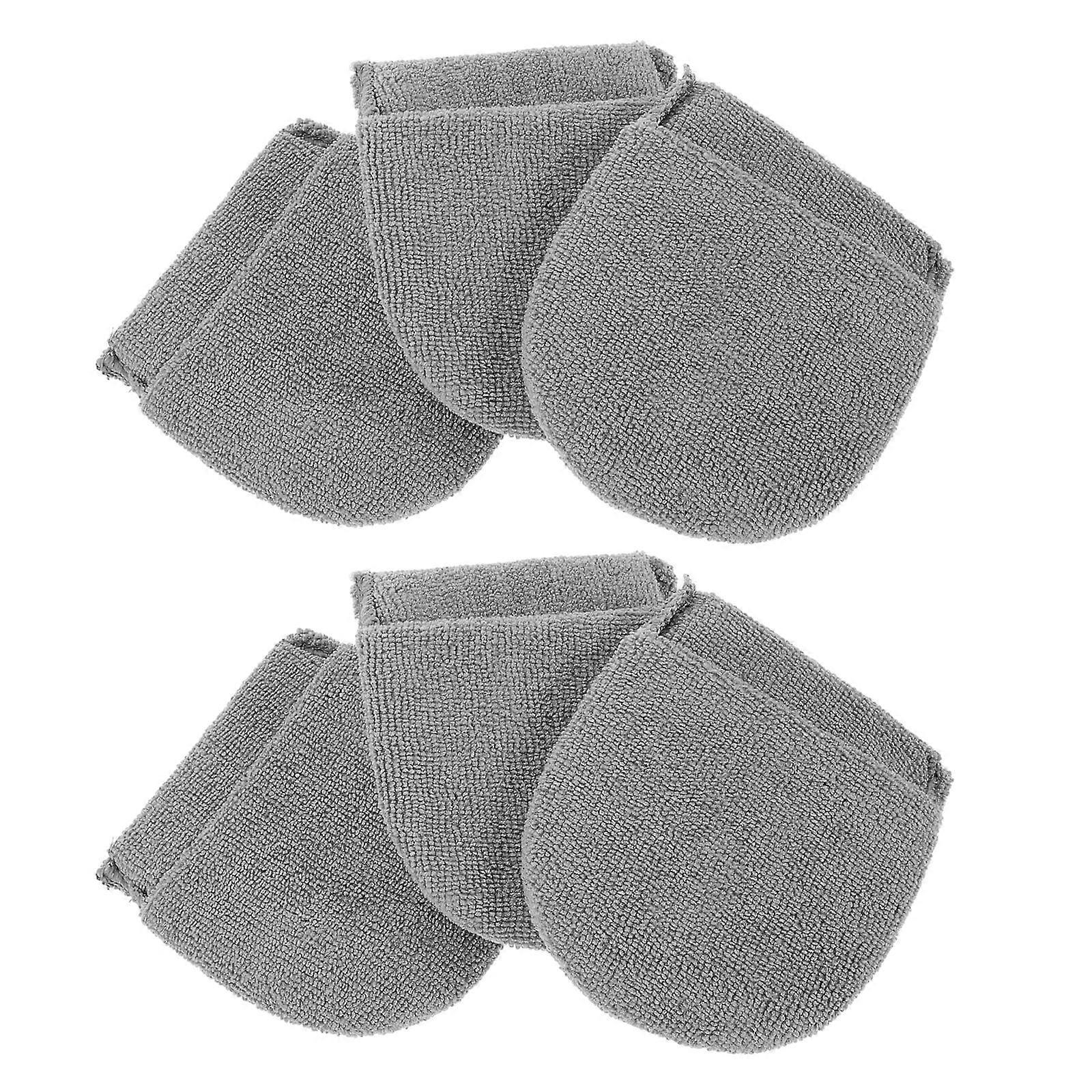 Grey Polishing Pads Wax Applicator Pad for Car Buffing 10Pcs Set