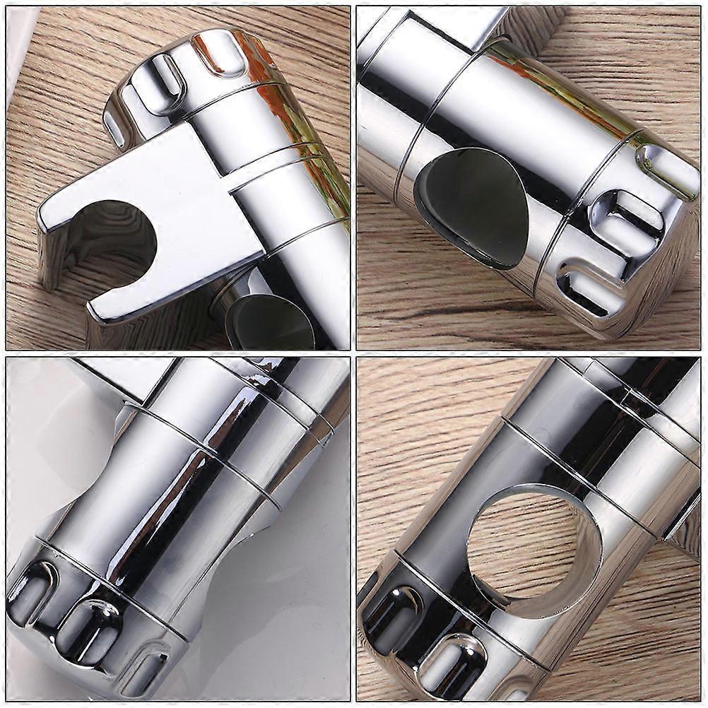Bathroom Shower Head Holder Adjustable Hand Shower 2Pcs Slide Clamp