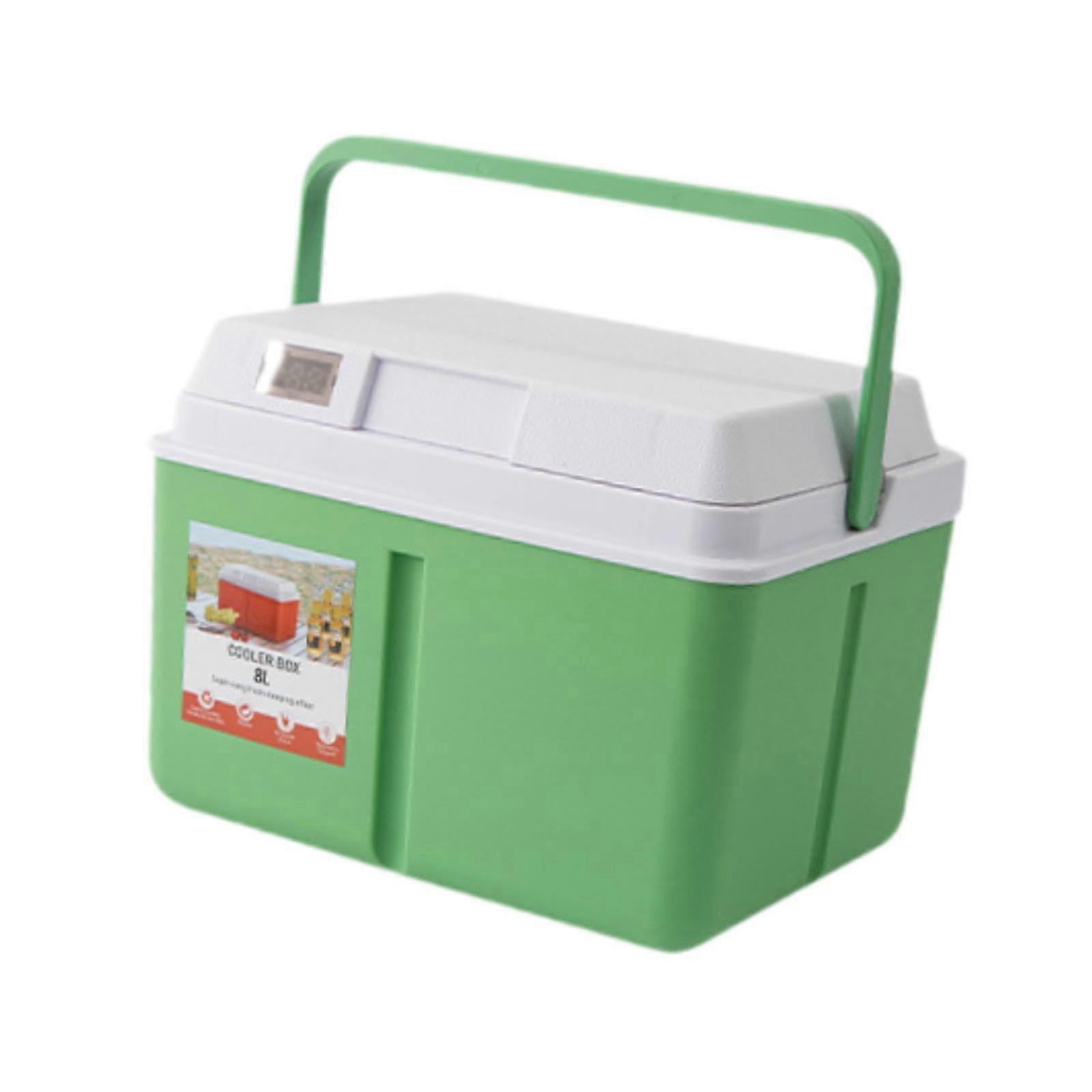8L Portable Cooler Box Cold and Hot Dual Mode with LongLasting Insulation for Camping
