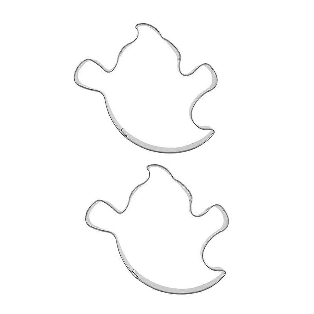 Halloween Cookie Mold Ghost Stainless Steel Cutter for Baking 2Pcs