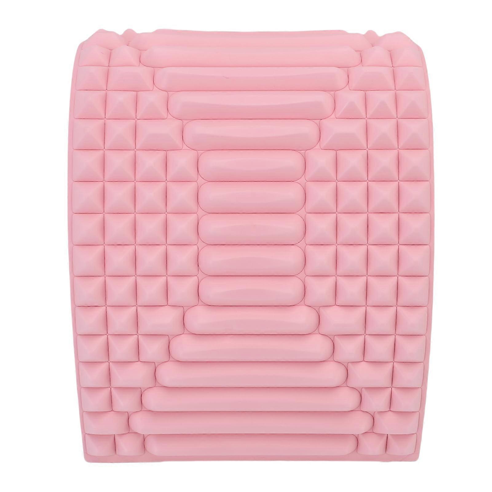 Ergonomic Back Stretcher Lumbar Support Pillow for Spine Alignment and Posture Correction Yoga