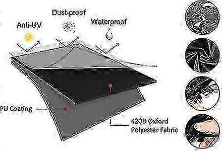 Waterproof Polyester 6ft Pool Table Cover for Snooker (725332 In)
